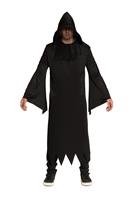 Halloween Kostuum Zwart Magere Hein