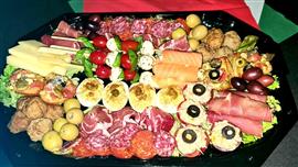 Italiaanse borrelschalen