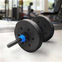 vidaXL Gewichtsdiscs 4 pcs Zwart Ø 21 x 3.8 cm