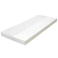 vidaXL Matras 7 Zone 10 cm PU-schuim H2 H3 160x200 cm