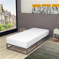 vidaXL Matras 7 Zone 20 cm pocketvering H2 120x200 cm