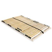 vidaXL Lattenbodem met 28 latten 7 zones 140x200 cm