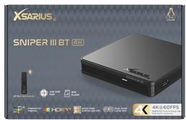 Xsarius Sniper 3 Bluetooth 4K UHD Linux OTT Mediastreamer