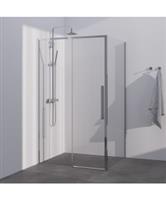 BRAUER Season douchecabine model B met schuifdeur helder glas 120x90x200 omkeerbaar incl. glascoatin