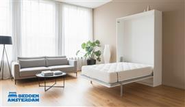 Compaqt Deluxe Verticaal Opklapbed 140x200 uit voorraad leverbaar