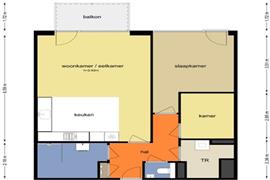 Appartement mt. Lincolnweg in Amsterdam