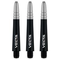Winmau Vecta Black & Silver Shafts