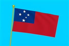 Vlag Samoa 300x450 cm
