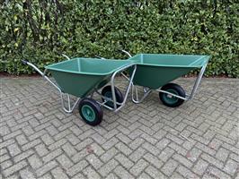 Kruiwagen 1 of 2 wielen + antilek band STUNTPRIJS 