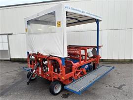 Ferrari Fastblock 4-rijige transplanter voor potgrond / vierkante blokken als nieuw