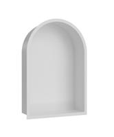 Inbouwnis Ovaal BWS Albert 30x45x10 cm Mat Wit