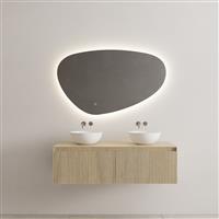 Onderkast Gliss Design Timotheus 120 CM 2 laden Incl Topplaat Corn Silk