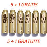 JET SET SUN 5 + 1 Gratis Instant Bronzer Self Tanning Mist