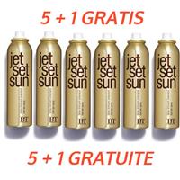 JET SET SUN 5 + 1 Gratis Instant Bronzer Self Tanning Mist