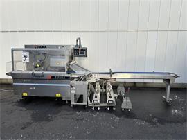 Ulma Sienna LS BI flowpackmachine met transportband
