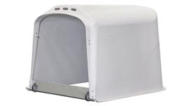 CalfOTel XL-2 met drempel | Duo kalverhok buiten