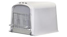 CalfOTel XL-2 met drempel, opsluithek en 2 emmerringen