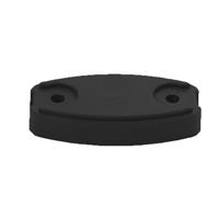 Deurvanger Onderlegplaat Plopp Zwart