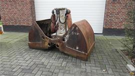 Zandgrijper schaal 100 cm breed