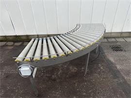 Aangedreven rollenbaanbocht 90°