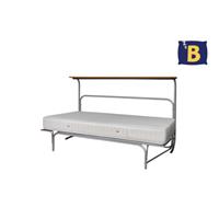 Opklapbed met dwarsgespannen spiraalbodem (Maat selecteren: 90X200)