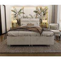 Nessa® - Opbergruimte Boxspring Block Inclusief Orthopedisch Pocketvering Matras (Maat selecteren: 9