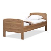 Elektrische Seniorenbed Traagschuim Bamboe matras (Kleur: Wit)