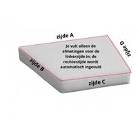 Trapezium Matras op maat (Matrastype: SG25)