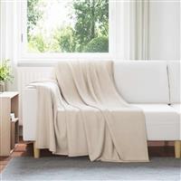 vidaXL Kleden 24 stuks Beige 200 x 150 cm Fleece