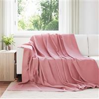 vidaXL Kleden 6 stuks Roze 270 x 240 cm Fleece