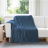vidaXL Kleden 6 stuks Marineblauw 200 x 150 cm Fleece