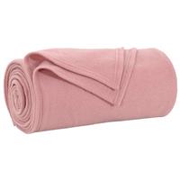 vidaXL Kleden 6 stuks Roze 200 x 150 cm Fleece