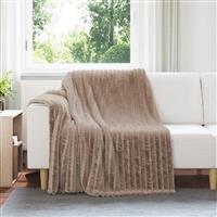vidaXL Kleden 6 stuks Kameel 200 x 150 cm Fleece