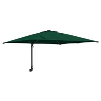 vidaXL Tuinparasol Groen 248,5 x 247,5 x 160 cm Polyester en staal