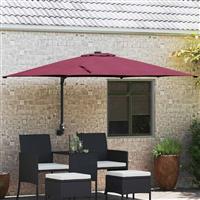 vidaXL Tuinparasol Bordeaux Rood 248,5 x 247,5 x 160 cm