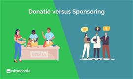 Donatie vs Sponsoring
