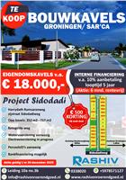 Eigendomskavels te koop in Suriname te Saramacca