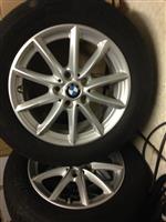 Velgenset BMW o.a. 2 serie met goede banden