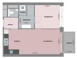 Appartement Kraanspoor in Amsterdam