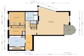 Appartement Krooswijkhof in Amsterdam