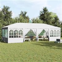 vidaXL Partytent Wit 800 x 400 x 266 cm Polyetheen