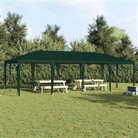 vidaXL Partytent Groen 800 x 400 x 266 cm Polyethyleen en Staal