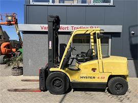 Heftruck Hyster H4.50XM Duplo 400 Sideshift/forkpositioner  Perkins Diesel