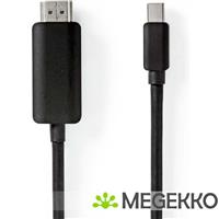 Nedis Mini-DisplayPort Male - HDMI Male 2,0 m Zwart