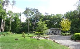 4 pers. chalet in Durbuy, bij  bos, hond welkom