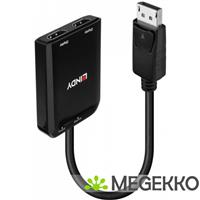 Lindy 38433 video kabel adapter DisplayPort 2 x HDMI
