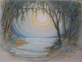 Kunsthandel Gennep - Bomen En Water