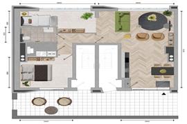 Appartement Plesostraat in Amsterdam