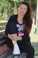 Vrouw die kiest voor rust