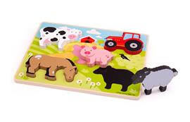 Inlegpuzzel - boerderij